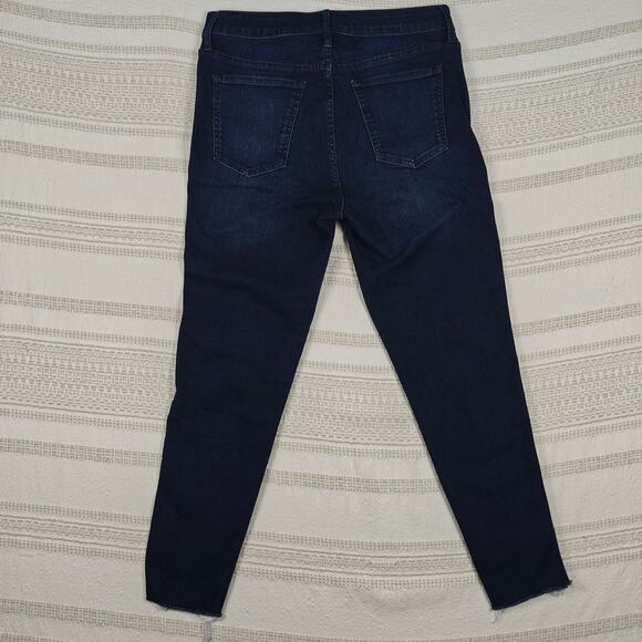 Ella Moss High Rise Skinny Jeans Button Fly Medium Wash Denim Size 10/30 - Picture 2 of 9